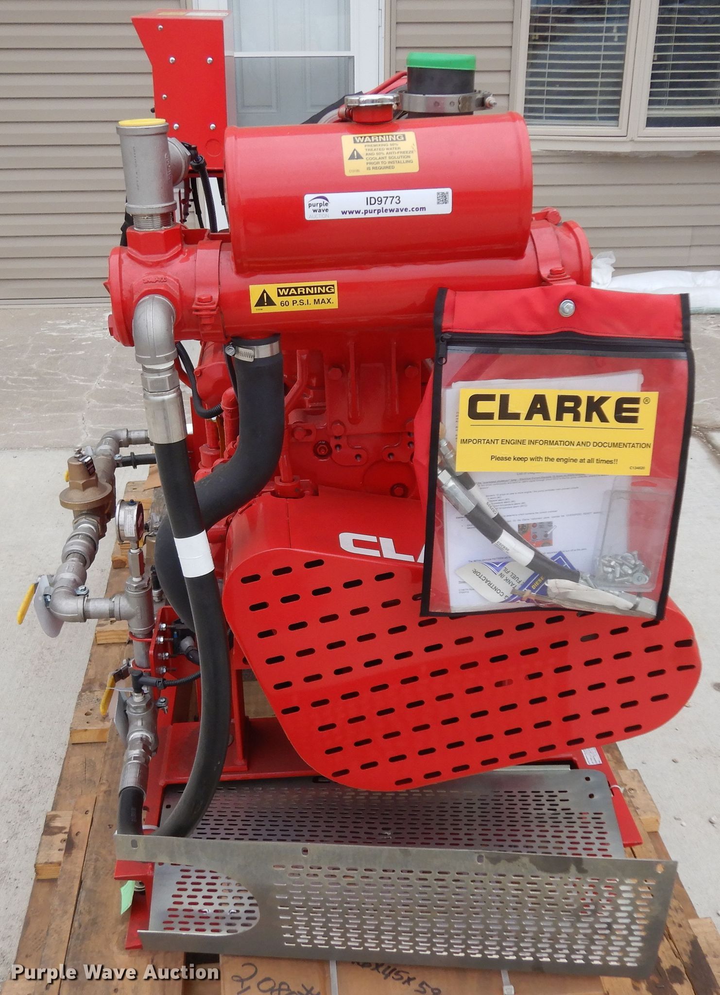 2020 Clarke JU6HUFM8 pump in Tonganoxie, KS Item ID9773 sold