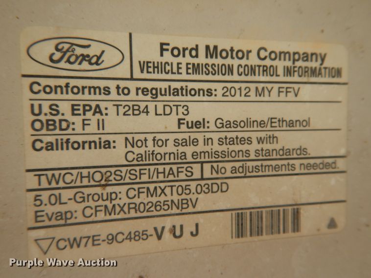 image for item DC2129 2012 Ford F150  SuperCrew pickup truck