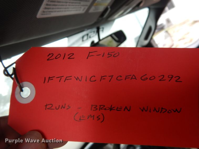 image for item DC2129 2012 Ford F150  SuperCrew pickup truck