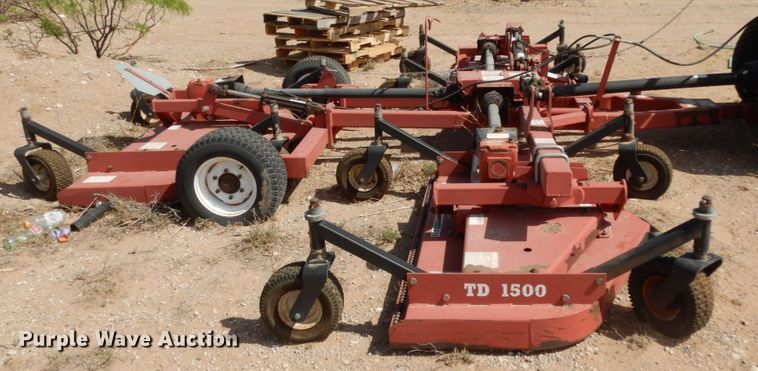 image for item DC2131 Bush Hog TD1500  batwing finish mower