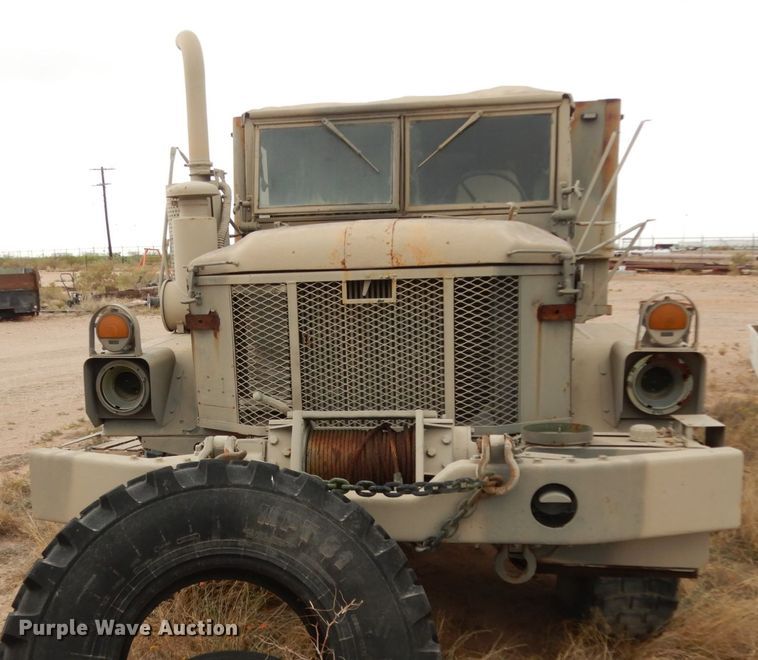 image for item DC2138 1984 Am General  flatbed truck