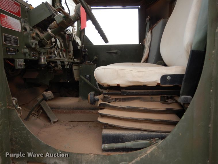 image for item DC2138 1984 Am General  flatbed truck