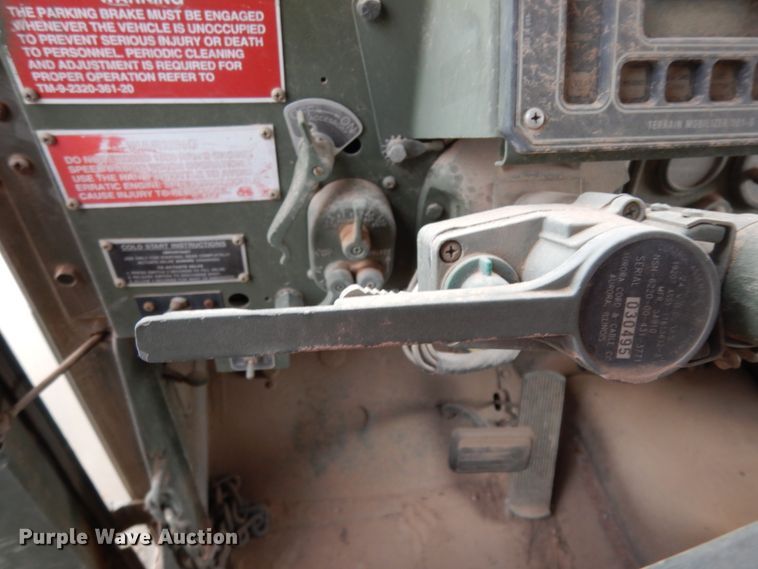 image for item DC2138 1984 Am General  flatbed truck