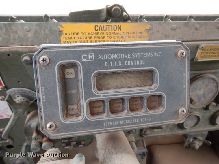 image for item DC2138 1984 Am General  flatbed truck