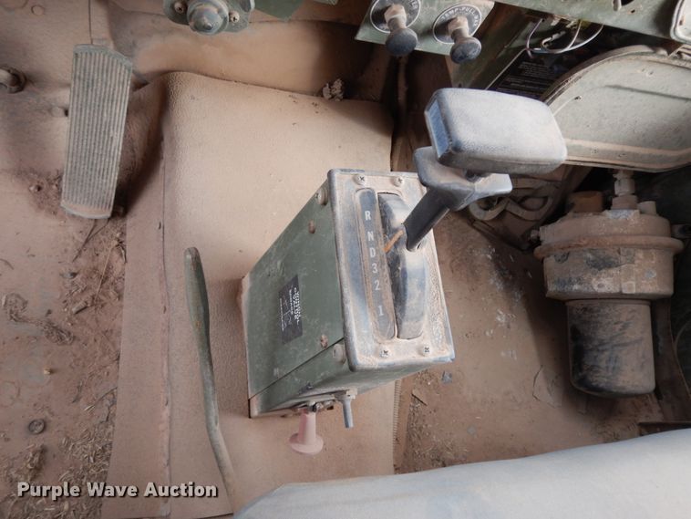 image for item DC2138 1984 Am General  flatbed truck