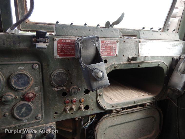 image for item DC2138 1984 Am General  flatbed truck