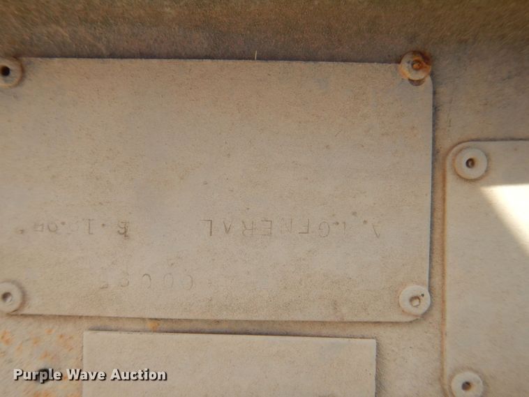 image for item DC2138 1984 Am General  flatbed truck