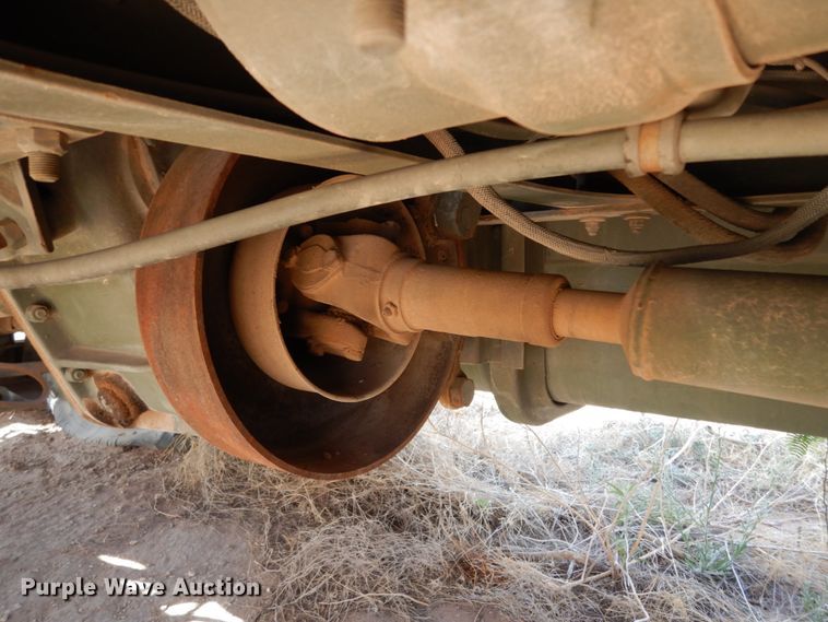 image for item DC2138 1984 Am General  flatbed truck