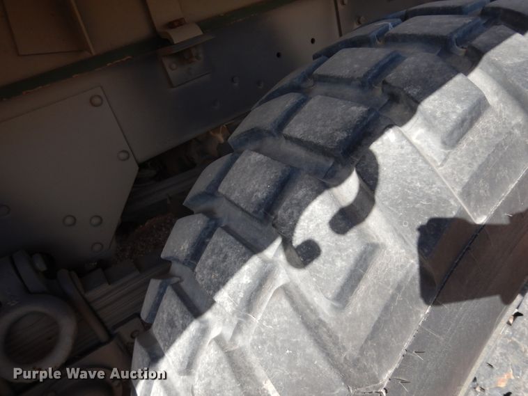 image for item DC2138 1984 Am General  flatbed truck