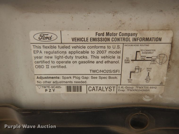 image for item DC2152 2007 Ford F150  pickup truck