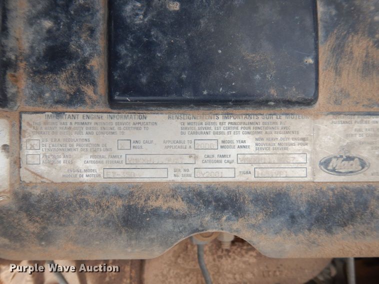 image for item DC2155 2001 Mack RD688S  dump truck