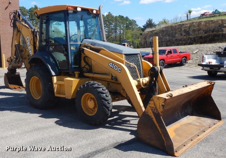 image for item DF6516 2005 John Deere 410G  backhoe