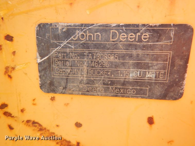 image for item DF6516 2005 John Deere 410G  backhoe