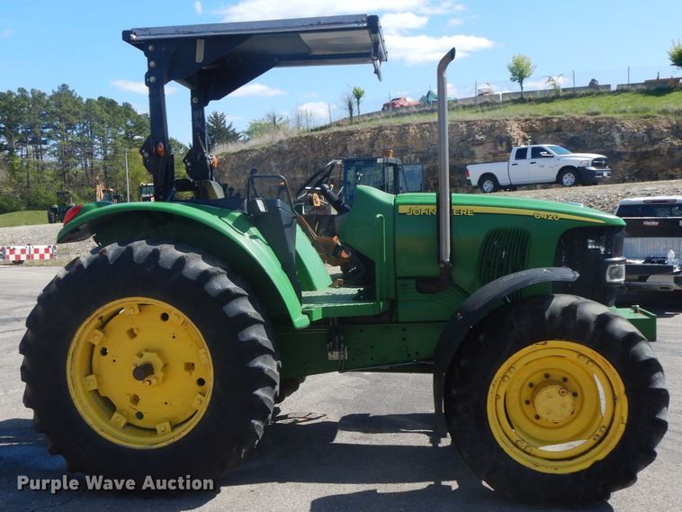 image for item DF6517 2003 John Deere 6420  MFWD tractor
