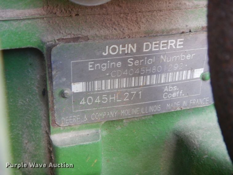 image for item DF6517 2003 John Deere 6420  MFWD tractor