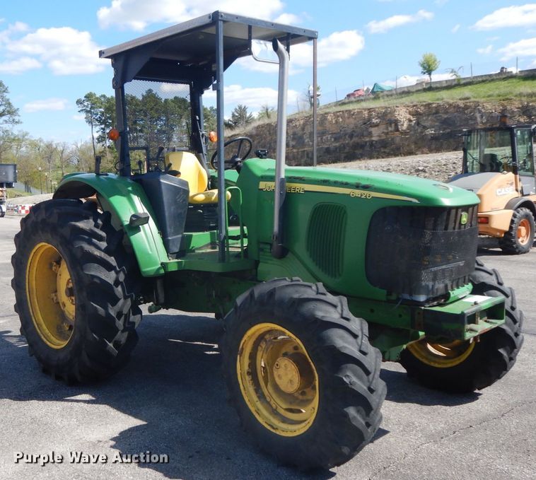image for item DF6518 John Deere 6420  MFWD tractor