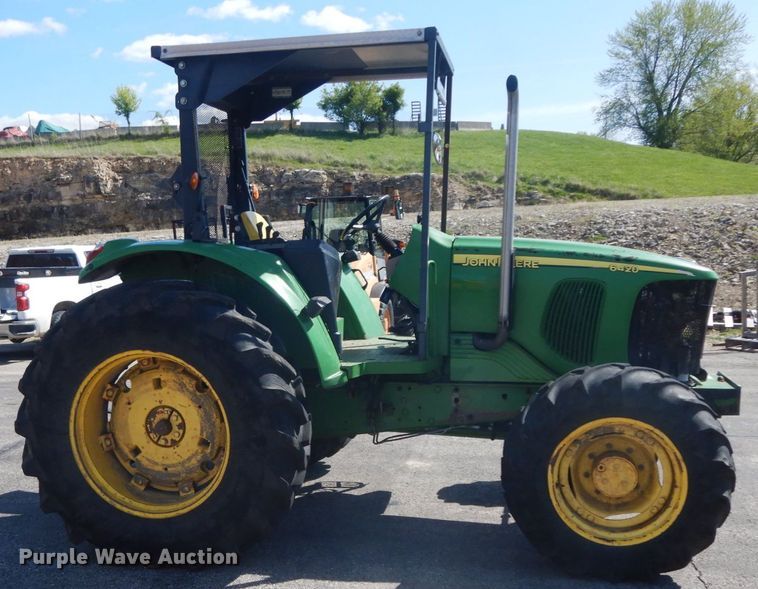 image for item DF6518 John Deere 6420  MFWD tractor