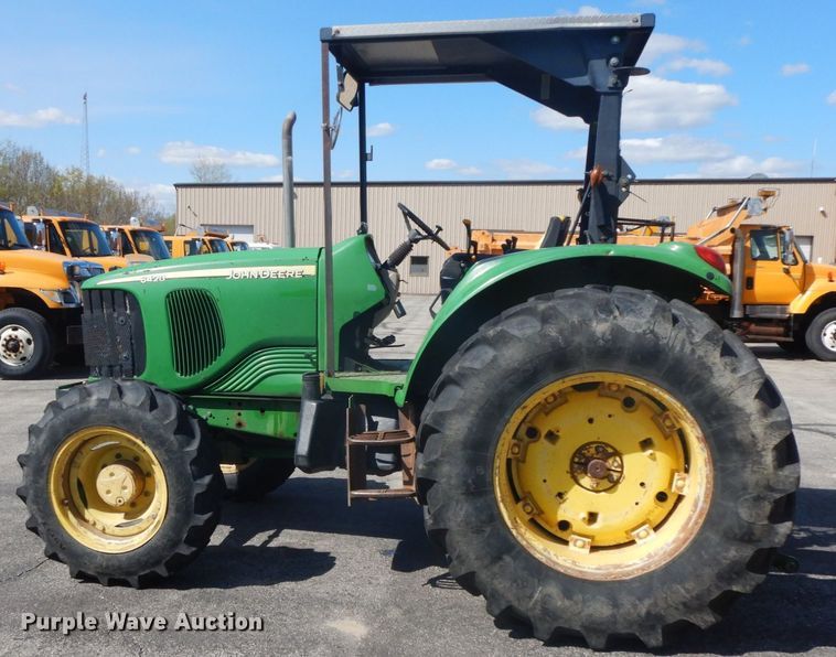 image for item DF6518 John Deere 6420  MFWD tractor