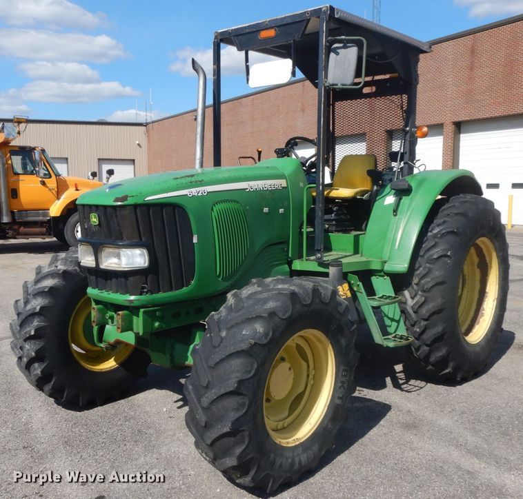 image for item DF6519 John Deere 6420  MFWD tractor