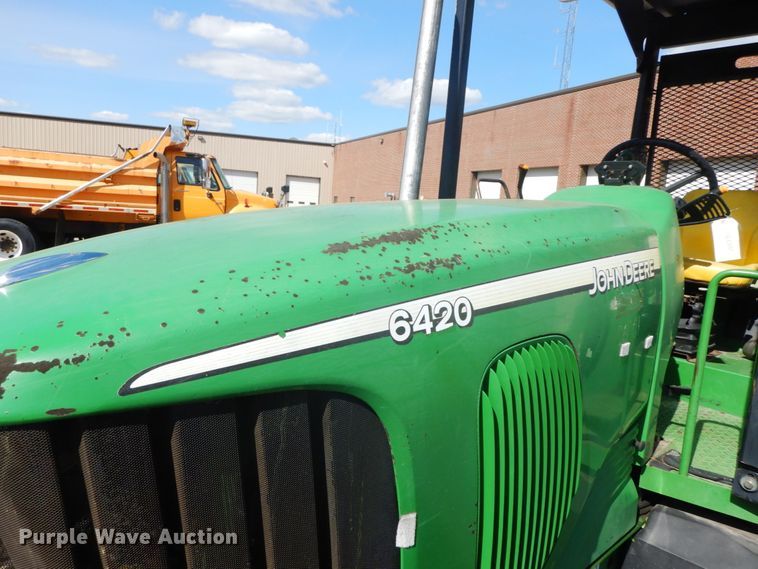 image for item DF6519 John Deere 6420  MFWD tractor