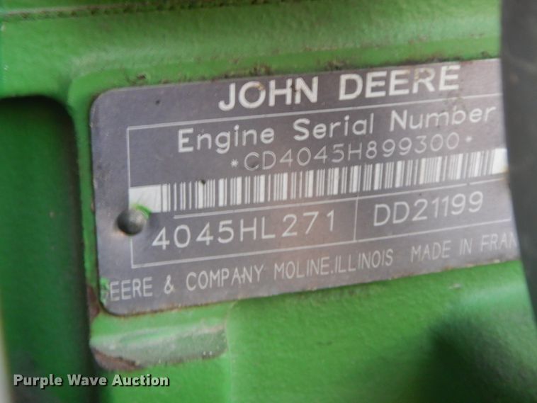 image for item DF6519 John Deere 6420  MFWD tractor