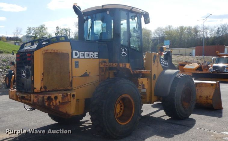 image for item DF6521 2009 John Deere 524K  high lift wheel loader
