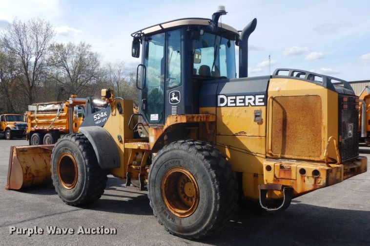 image for item DF6521 2009 John Deere 524K  high lift wheel loader