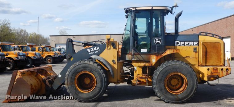 image for item DF6521 2009 John Deere 524K  high lift wheel loader