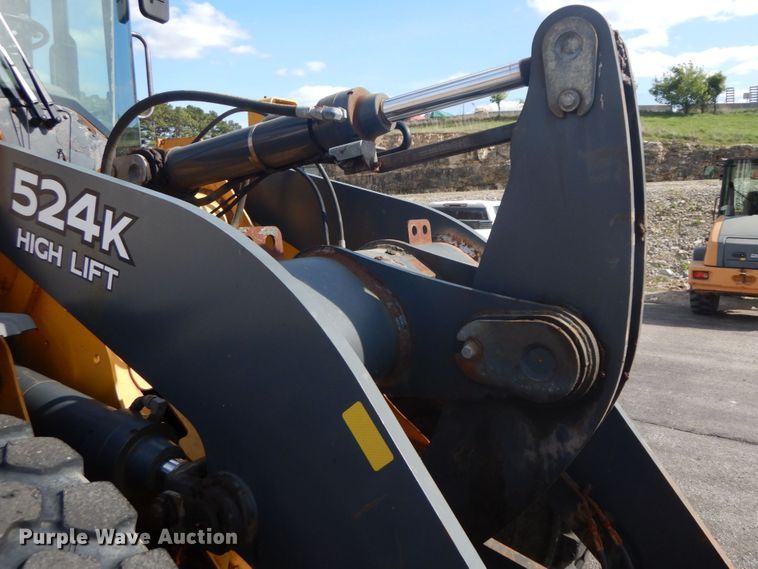 image for item DF6521 2009 John Deere 524K  high lift wheel loader