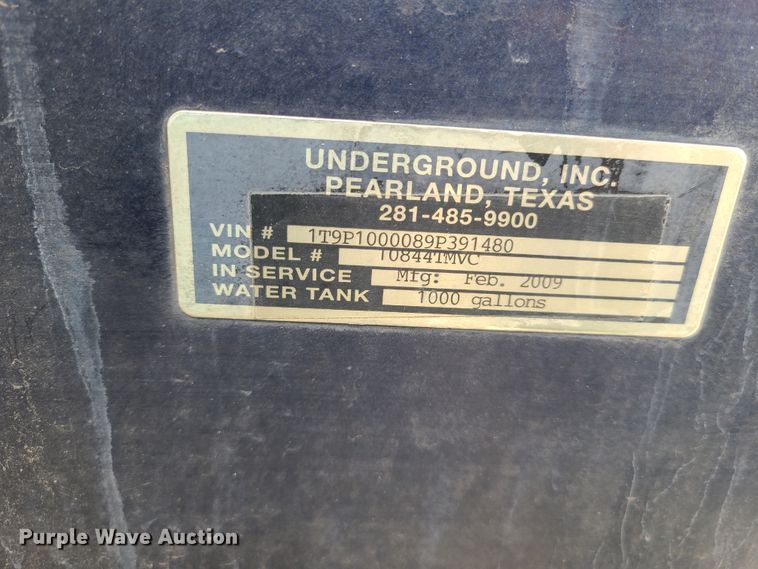 image for item DH5884 2009 Ford F650 Super Duty  sewer jetter truck