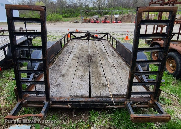 image for item DH5895 1995 Cronkhite  utility trailer