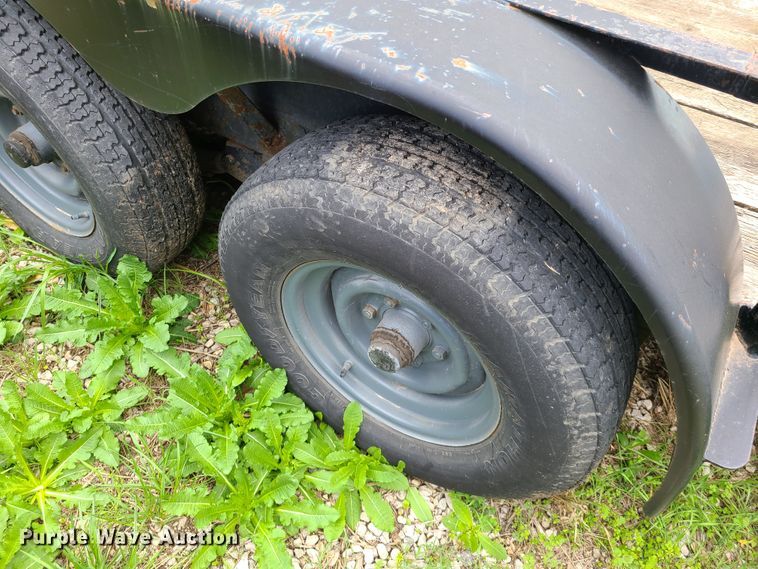 image for item DH5895 1995 Cronkhite  utility trailer