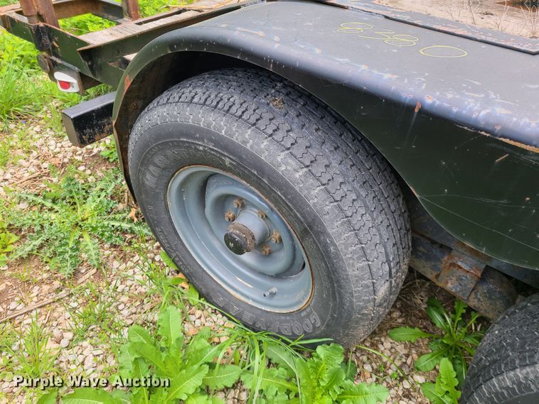 image for item DH5895 1995 Cronkhite  utility trailer