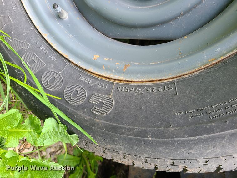 image for item DH5895 1995 Cronkhite  utility trailer