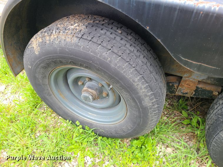 image for item DH5895 1995 Cronkhite  utility trailer