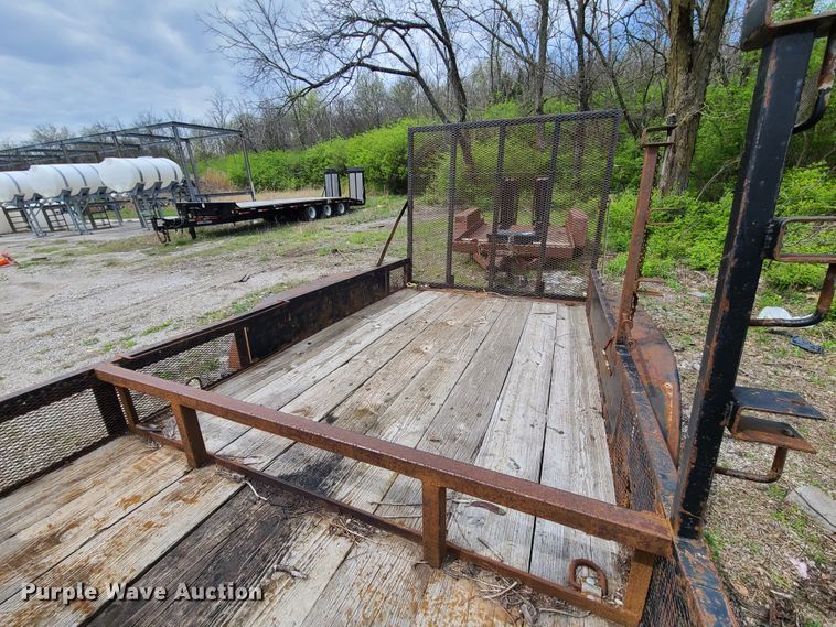 image for item DH5896 1998 Buck Dandy utility trailer