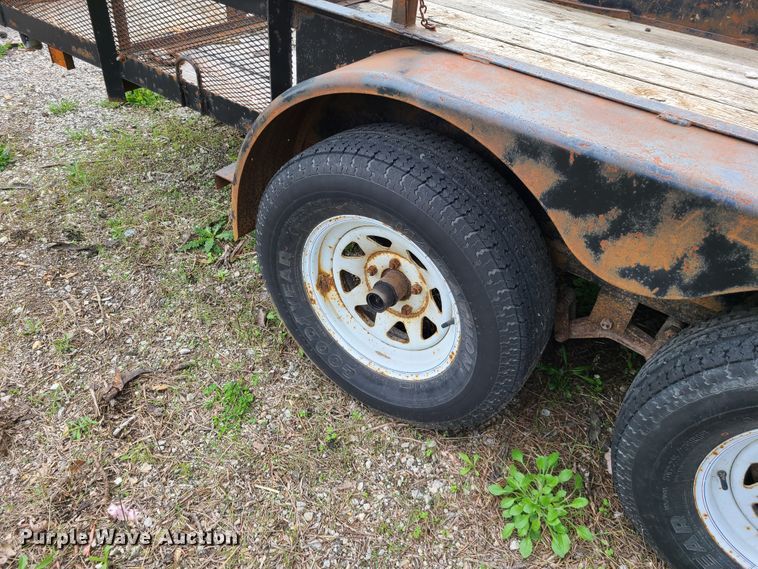 image for item DH5896 1998 Buck Dandy utility trailer