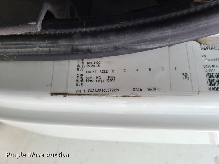 image for item DH5905 2012 International 7300  bucket truck