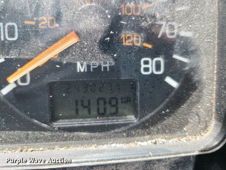 image for item DH5961 1997 Volvo WX  paint striper truck