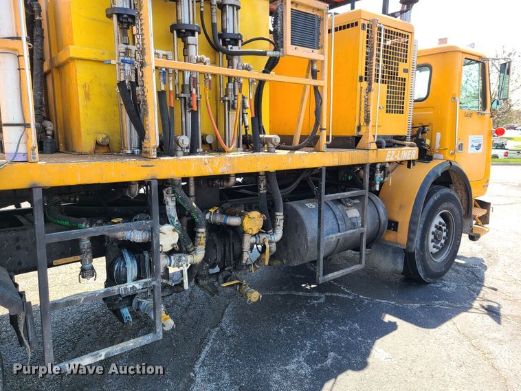 image for item DH5961 1997 Volvo WX  paint striper truck