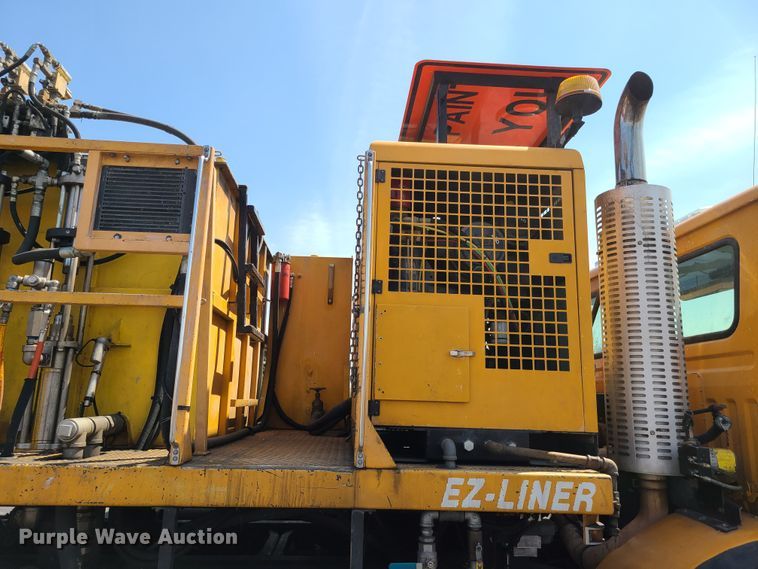 image for item DH5961 1997 Volvo WX  paint striper truck