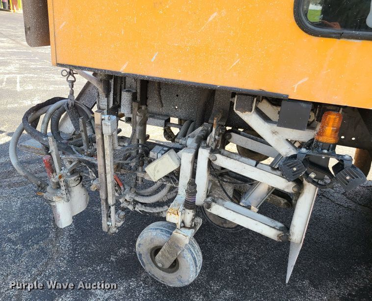 image for item DH5961 1997 Volvo WX  paint striper truck