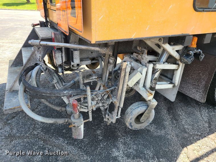 image for item DH5961 1997 Volvo WX  paint striper truck