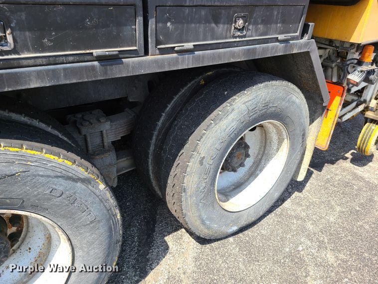 image for item DH5961 1997 Volvo WX  paint striper truck