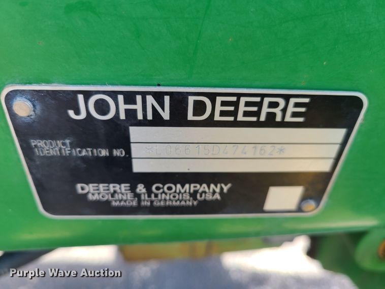 image for item DH5970 John Deere 6615  tractor