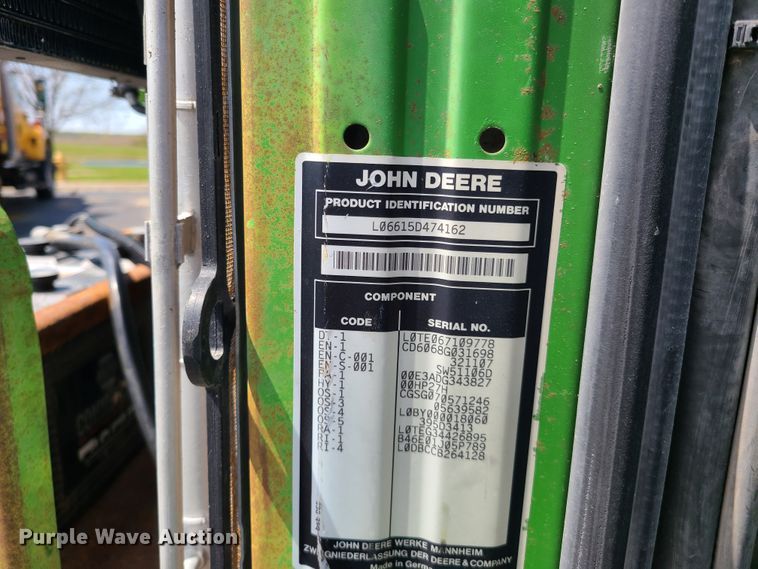 image for item DH5970 John Deere 6615  tractor