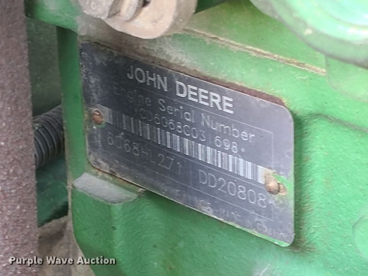 image for item DH5970 John Deere 6615  tractor