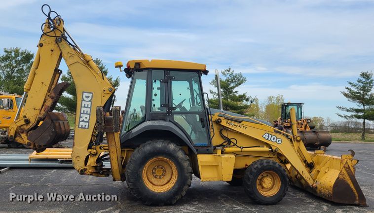 image for item DH5973 2003 John Deere 410G  backhoe