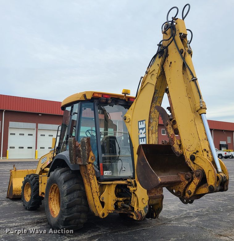 image for item DH5973 2003 John Deere 410G  backhoe