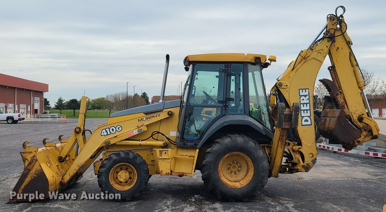 image for item DH5973 2003 John Deere 410G  backhoe
